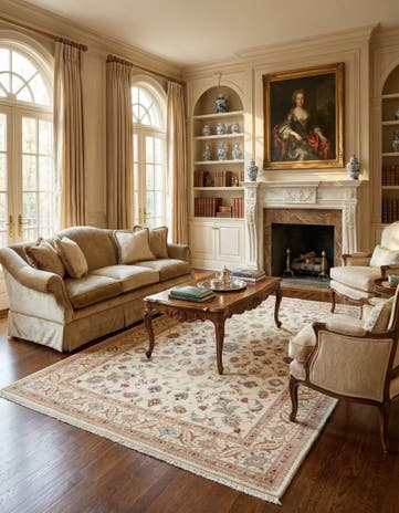 5' 1 x 6' 10 Tabriz Rug
