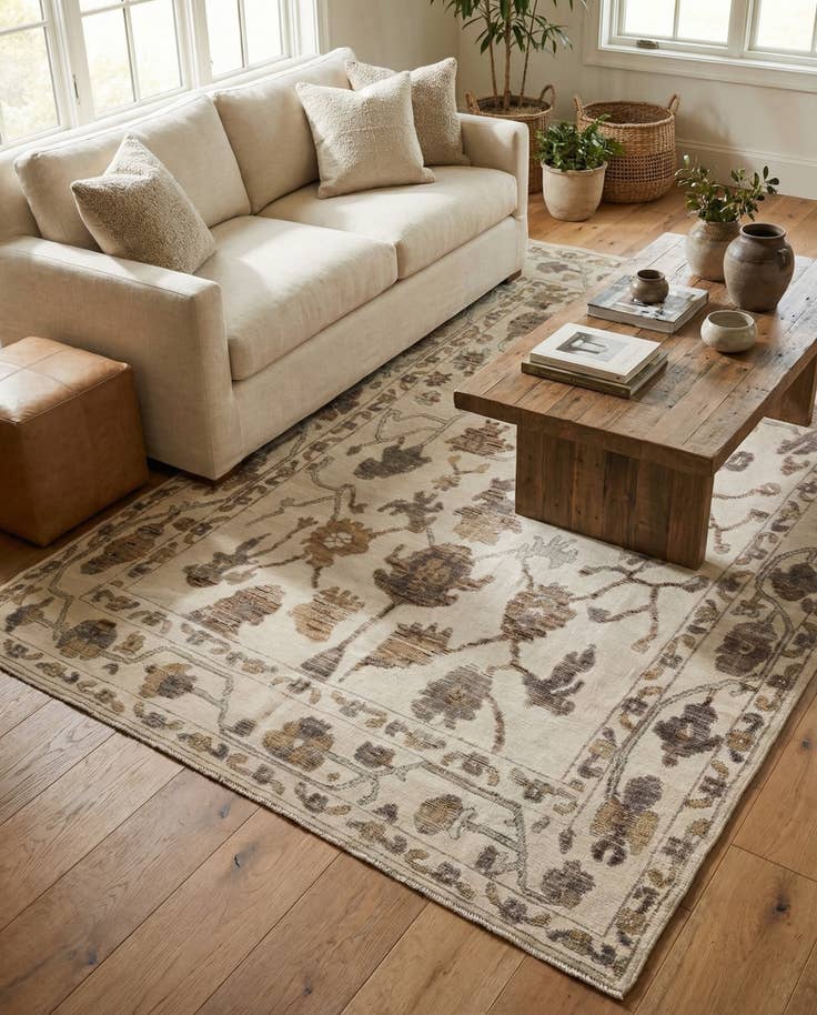 Detail image of 8' 8 x 12' 1 Hand Knotted Moroccan Wool Rug