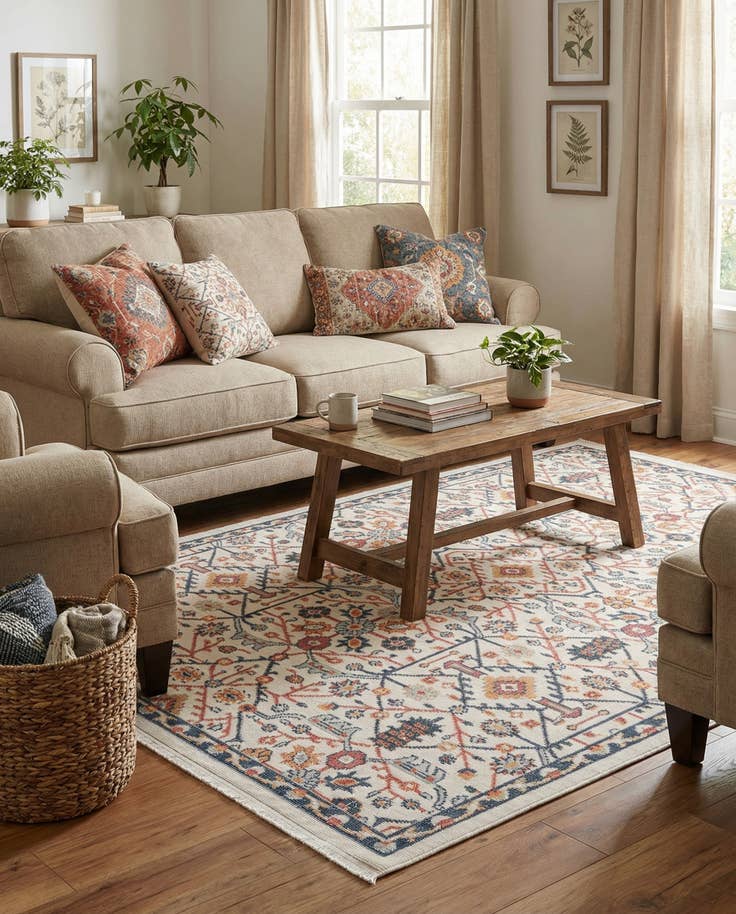 Detail image of 5' 4 x 7' 7 Lola Rug