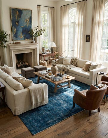 9' 10 x 13' Hand Knotted Ultra Vintage Persian Wool Rug