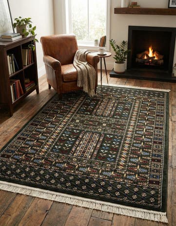 5' 3 x 7' Bokhara Rug