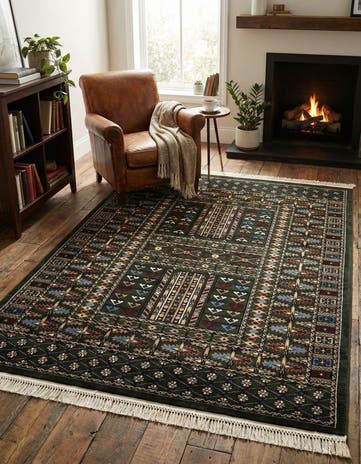 5' 3 x 7' Bokhara Rug