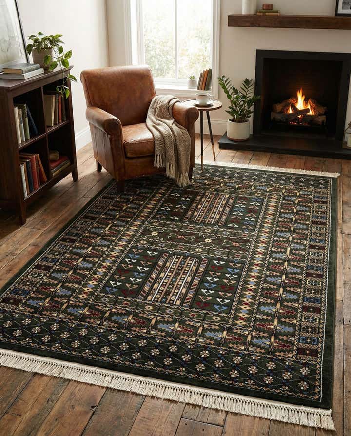 5' 3 x 7' Bokhara Rug