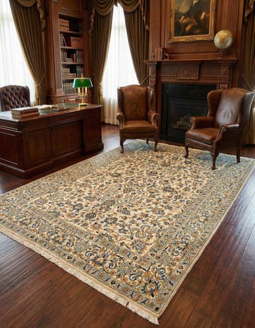 6' 3 x 9' 5 Kerman Wool Rug
