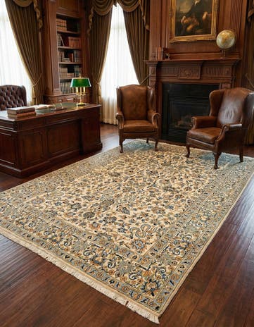 6' 3 x 9' 5 Kerman Wool Rug