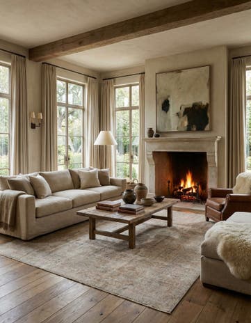 9' 4 x 12' 10 Hand Knotted Ultra Vintage Persian Wool Rug