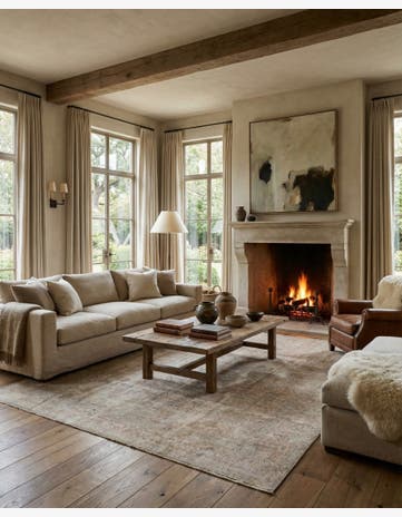 9' 4 x 12' 10 Hand Knotted Ultra Vintage Persian Wool Rug