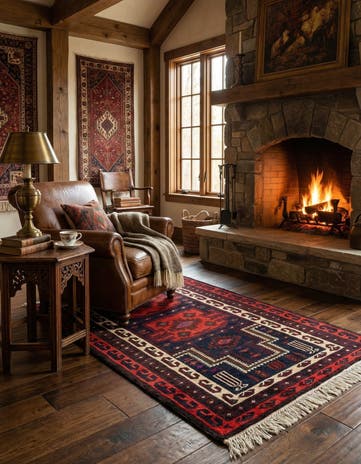 2' 5 x 4' Hand Knotted Anatolian Wool Rug