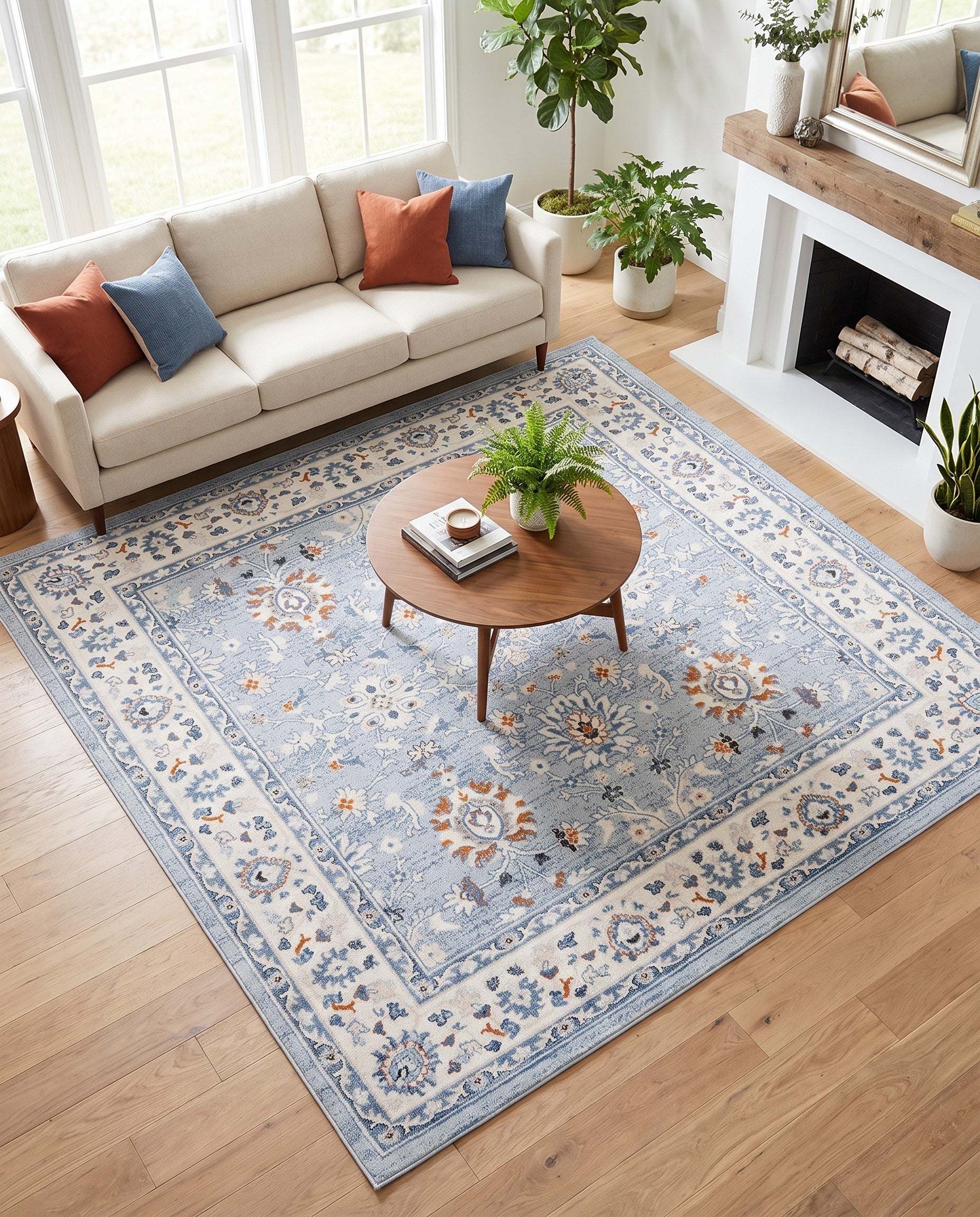7' 10 x 7' 10 Charlotte Square Rug