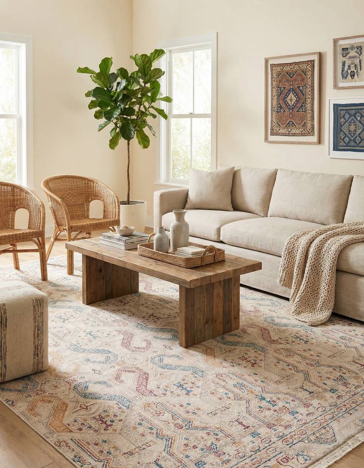 Detail image of 10' x 13' 8 Deepa Rug