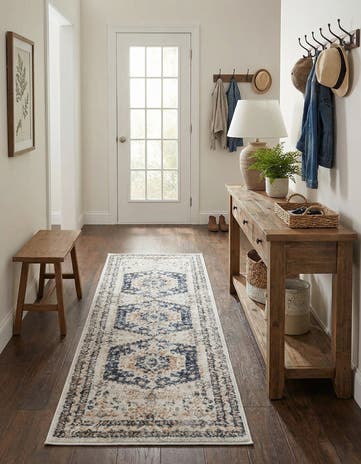2' x 5' 3 Oxford Runner Rug