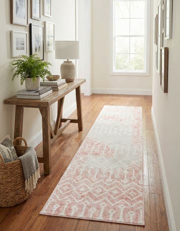 2' 7 x 14' Bohemian Trellis Runner Rug