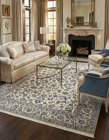 6' 9 x 9' 10 Nain Rug
