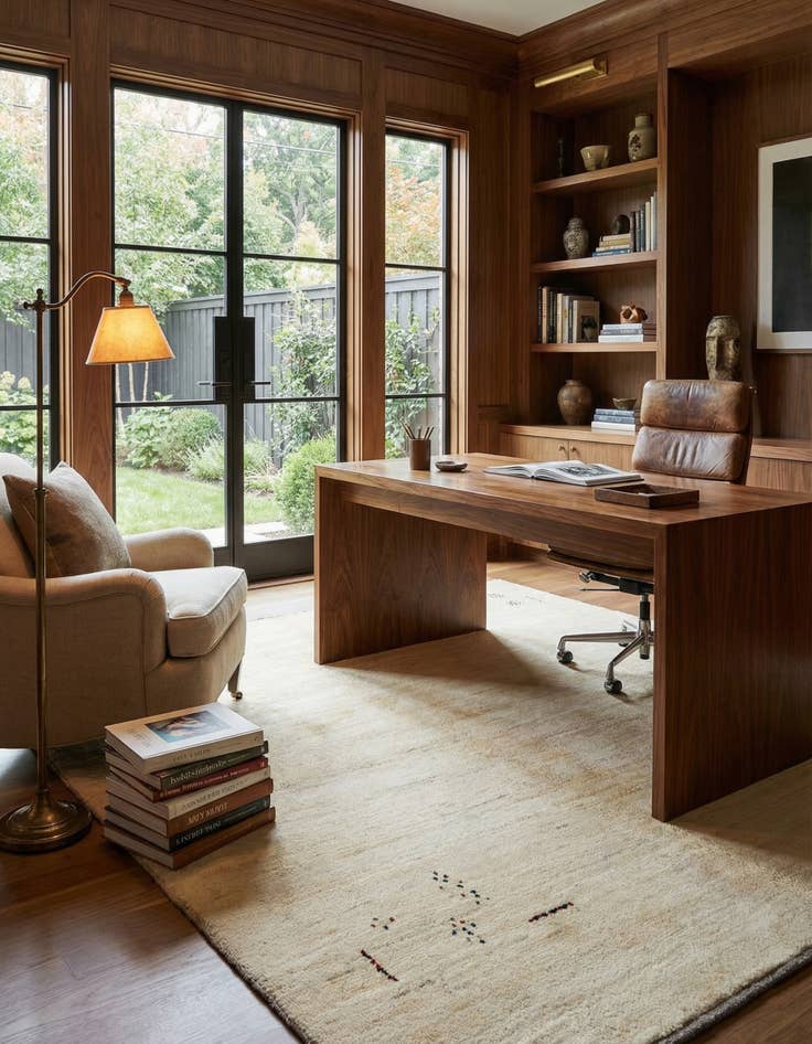 Detail image of 5' 2 x 6' 4  Hand Knotted Gabbeh Shouli Persian Wool Rug