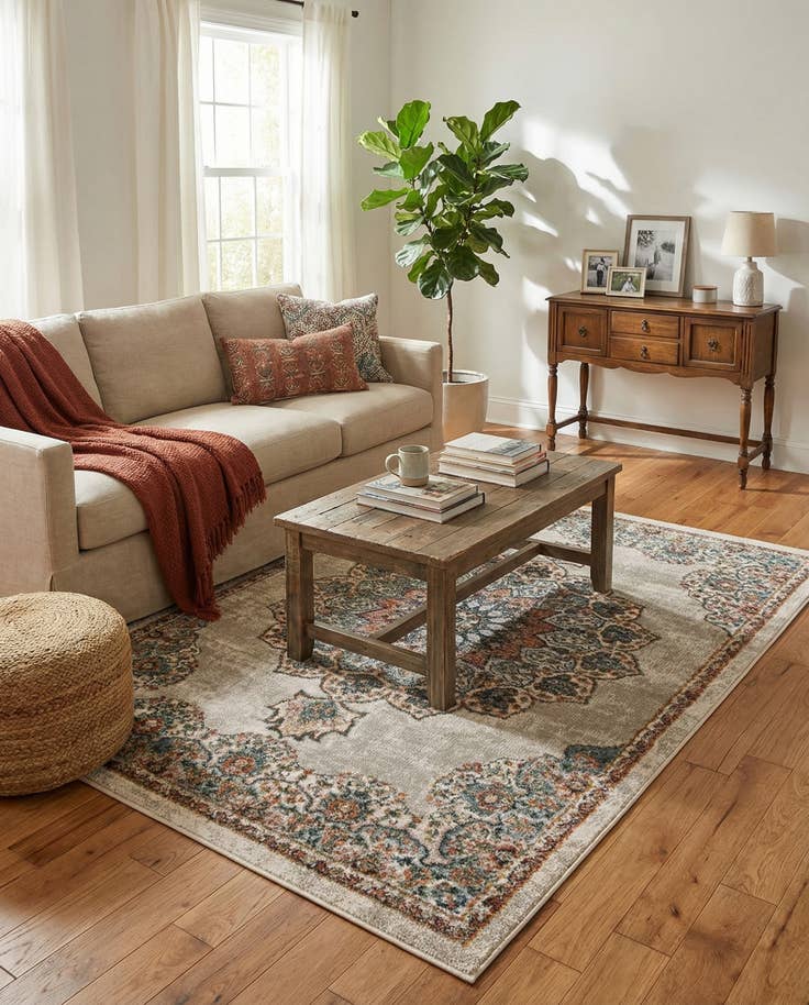 Detail image of 4' x 6' Isabella Rug