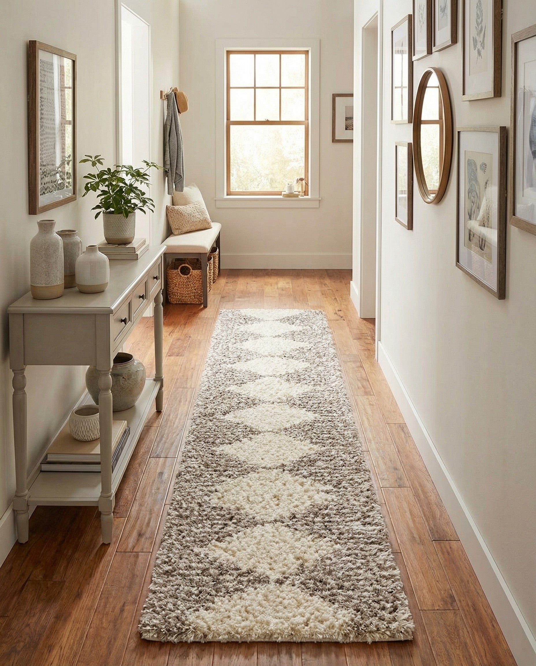  2' 7 x 12' Infinity Shag Runner Rug