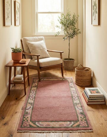 2' 6 x 4' 9 Hand Knotted Nepal Wool Rug
