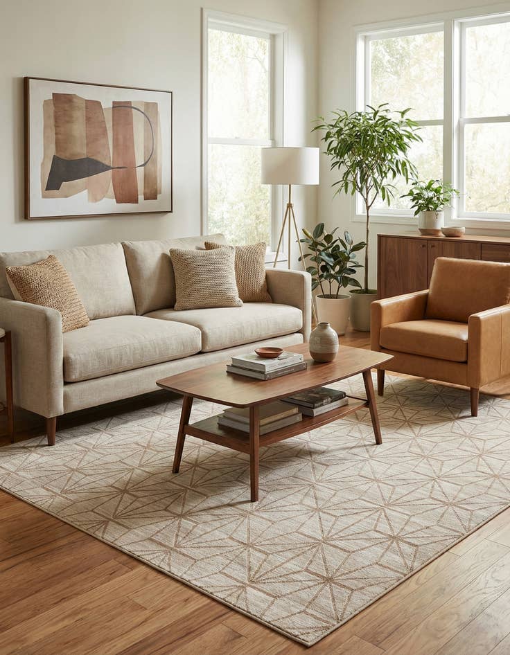 Detail image of 5' 3 x 8' Uptown Rug