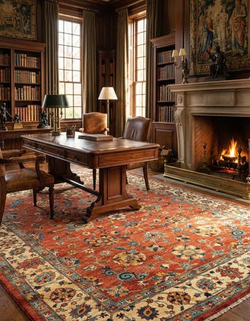 8' 2 x 10' Sara Wool Rug