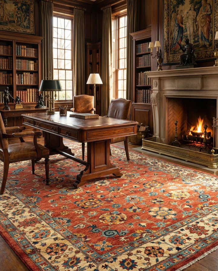 8' 2 x 10' Sara Wool Rug