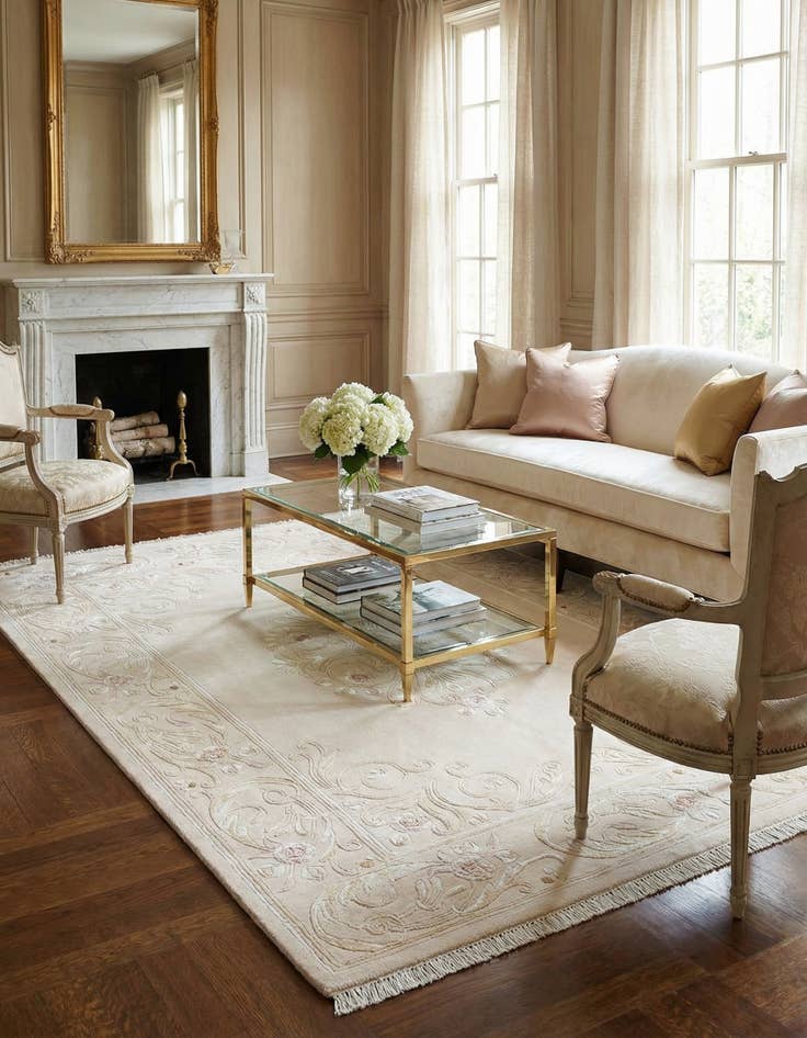 Detail image of 4' 6 x 6' 5 Darya Rug