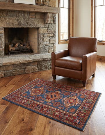 3' 1 x 4' 1 Hand Knotted Kazak Rug