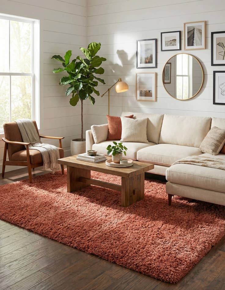 Detail image of 9' x 12' Infinity Shag Rug