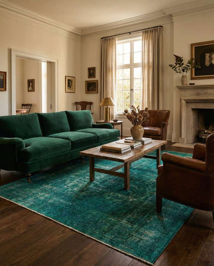 8' 3 x 11' 7 Hand Knotted Ultra Vintage Persian Wool Rug