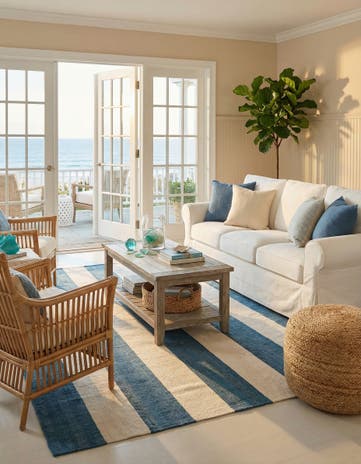 9' x 12' Hand Woven Jill Zarin Hamptons Rug
