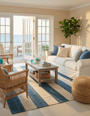 9' x 12' Hand Woven Jill Zarin Hamptons Rug
