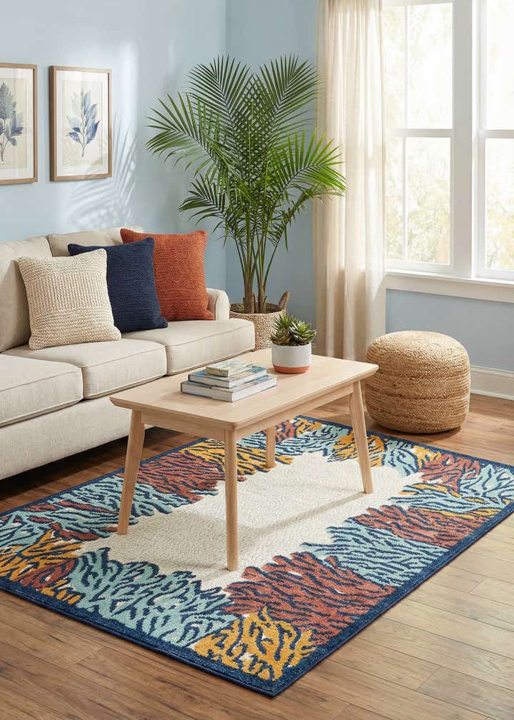 4' x 6' Easy-Clean Belize Indoor / Outdoor Rug