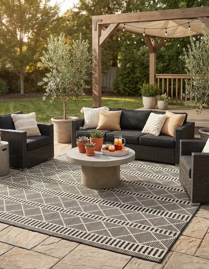 10' x 12' Easy-Clean Lattice Indoor / Outdoo...