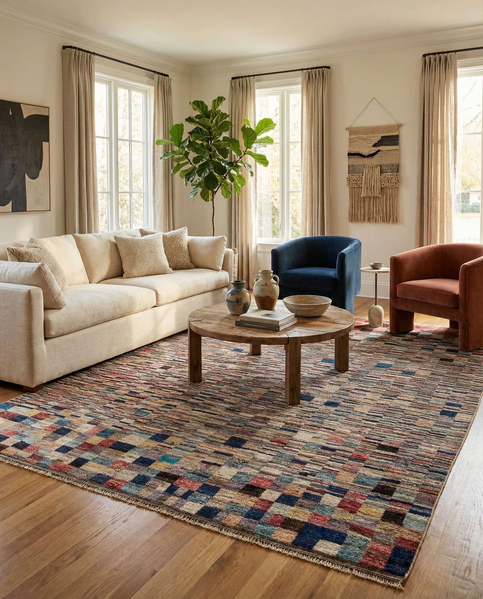 8' 2 x 9' 10 Hand Knotted Darya Wool Rug