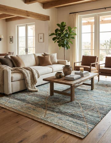 5' 6 x 7' 7 Beni Marok Rug