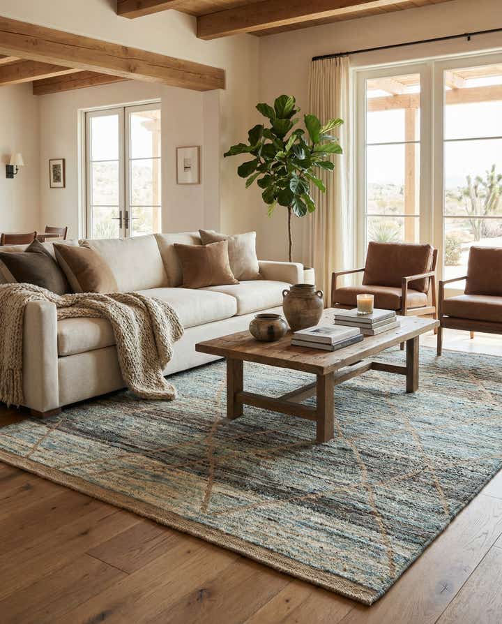 5' 6 x 7' 7 Beni Marok Rug