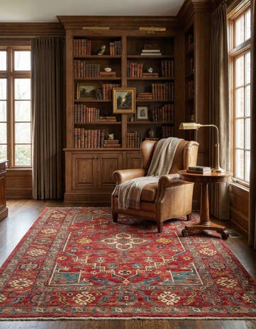5' 1 x 6' 9 Sara Wool Rug