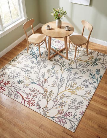 6' x 6' Blossom Square Rug