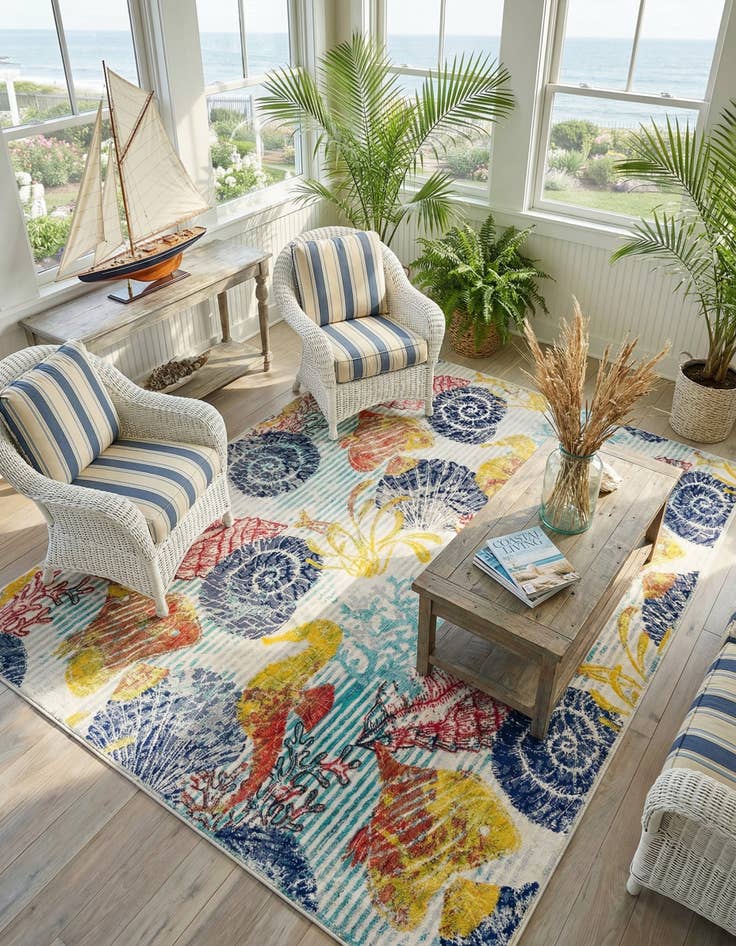 Detail image of  9' x 12' Ariel Rug