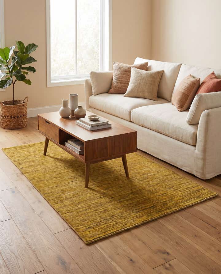 3' 11 x 5' 10 Hand Knotted Modern Ziegler Oriental Rug