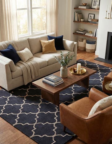 5' x 8' Luna Wool Rug