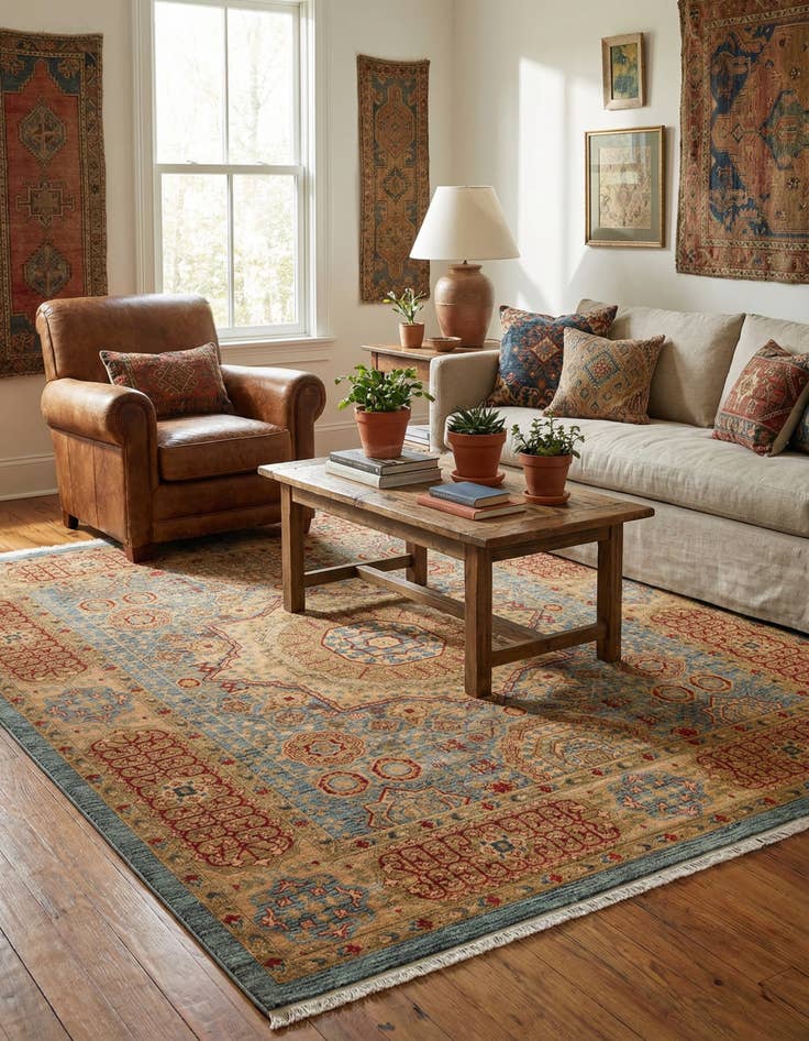 Detail image of  10' x 11' 4 Amina Rug