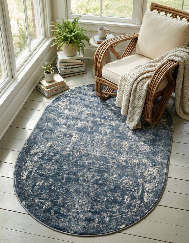 Detail image of  4' 1 x 6' 1 Oregon Oval Rug