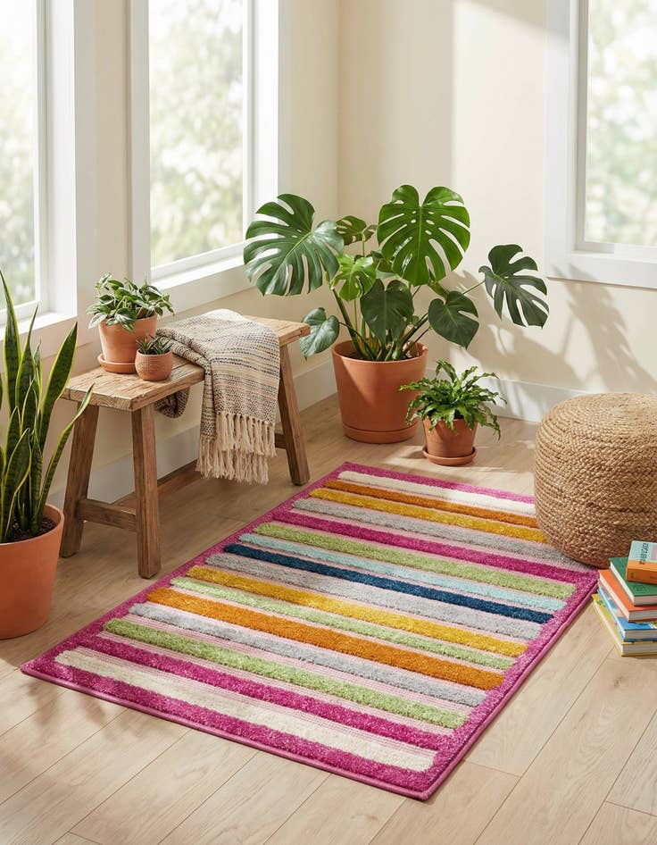 Detail image of 2' x 3'  Washable Aruba Indoor / Outdoor Rug