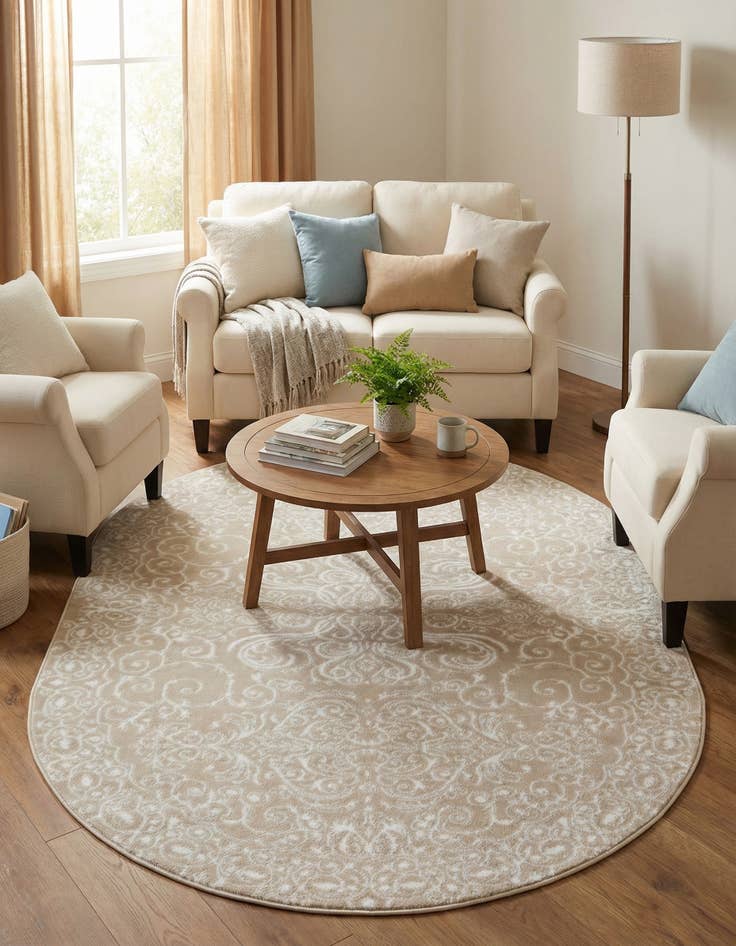 Detail image of 4' x 6' Himalaya Oval Rug