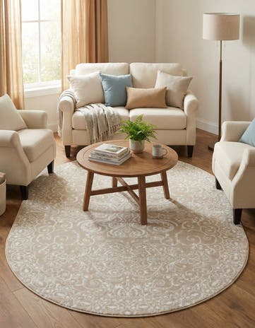 4' x 6' Nepal Oval Rug