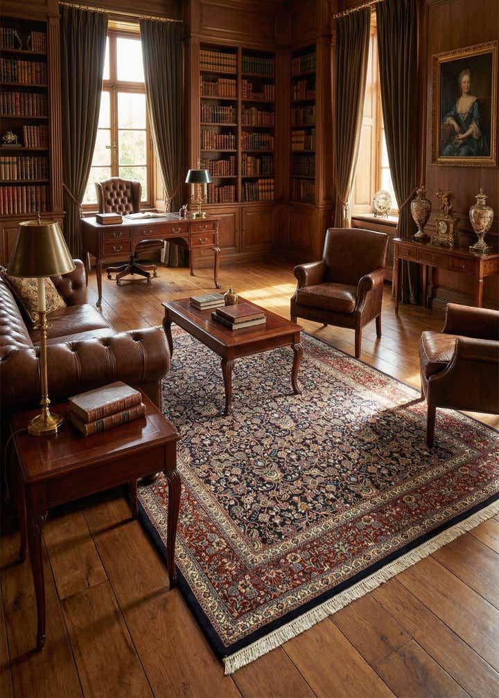 6' 8 x 9' 7 Mood Wool Rug