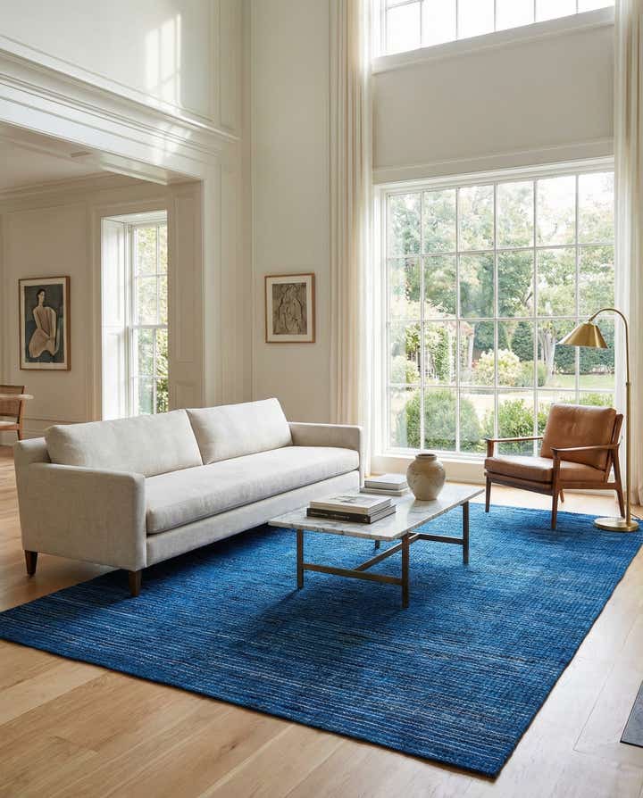 7' 10 x 9' 8 Hand Knotted Darya Wool Rug