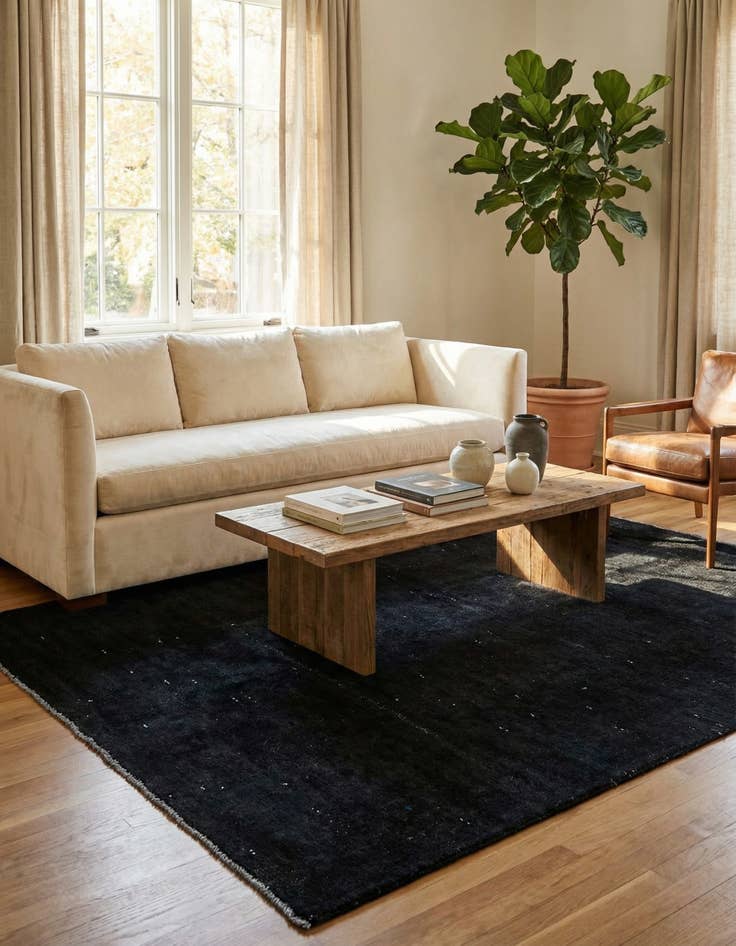 Detail image of 5' 1 x 7' 3  Hand Knotted Ultra Vintage Persian Wool Rug