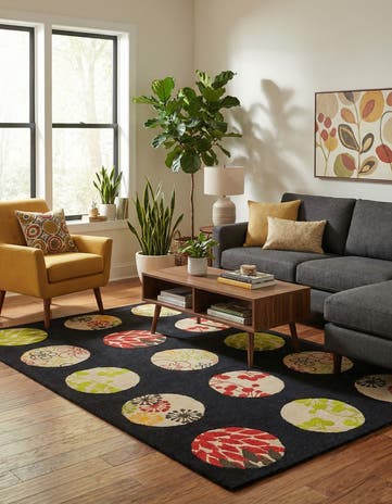 5' x 8' Luna Wool Rug