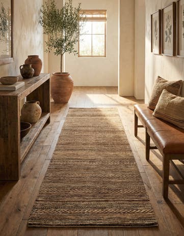 2' 7 x 10' 4 Juma Wool Runner Rug